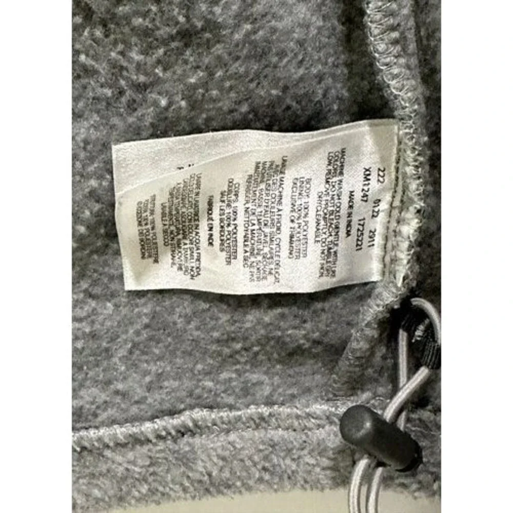 Columbia Mount Grant Fleece Full Zip Jacket Gray Mens Size M XM1247 Lightweight